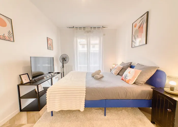 Apartment Cocon Doux - 2 Et Parking Saint-Ouen (Seine-Saint-Denis)